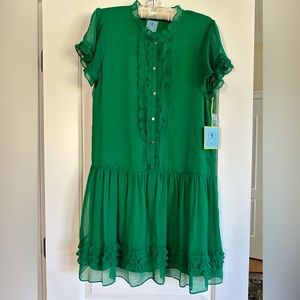 BRAND NEW w/TAG: CeCe / Size M / Dress / Color: Green